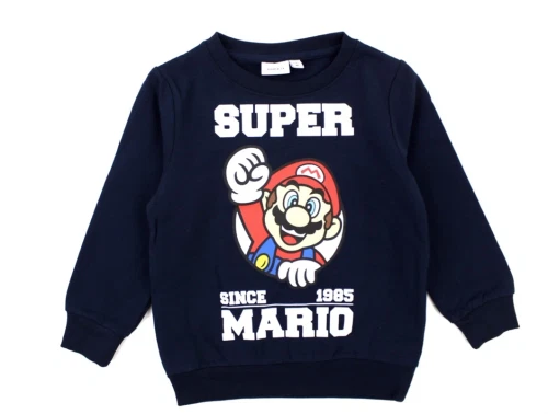 Name It sweatshirt dark sapphire super mario